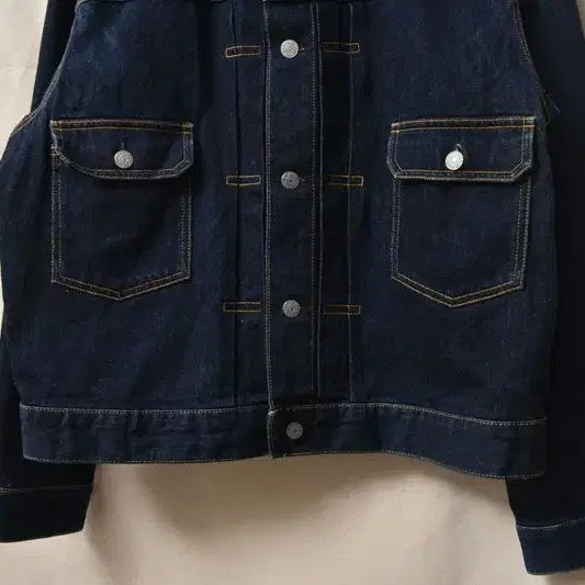 [BUNJANG] GU G.Jean Denim Trucker Jacket / GU 2세대 G쟌 데님 트러커 청자켓 L M0080