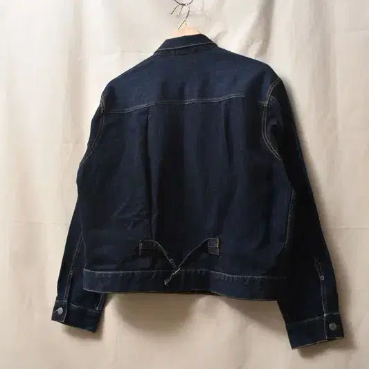 [BUNJANG] GU G.Jean Denim Trucker Jacket / GU 2세대 G쟌 데님 트러커 청자켓 L M0080