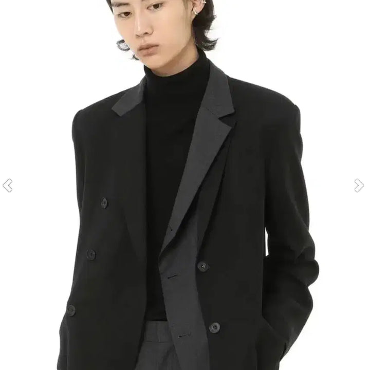 [BUNJANG] Loco Basic Double Layered Blazer / 로코베이직 더블레이어드 블레이저