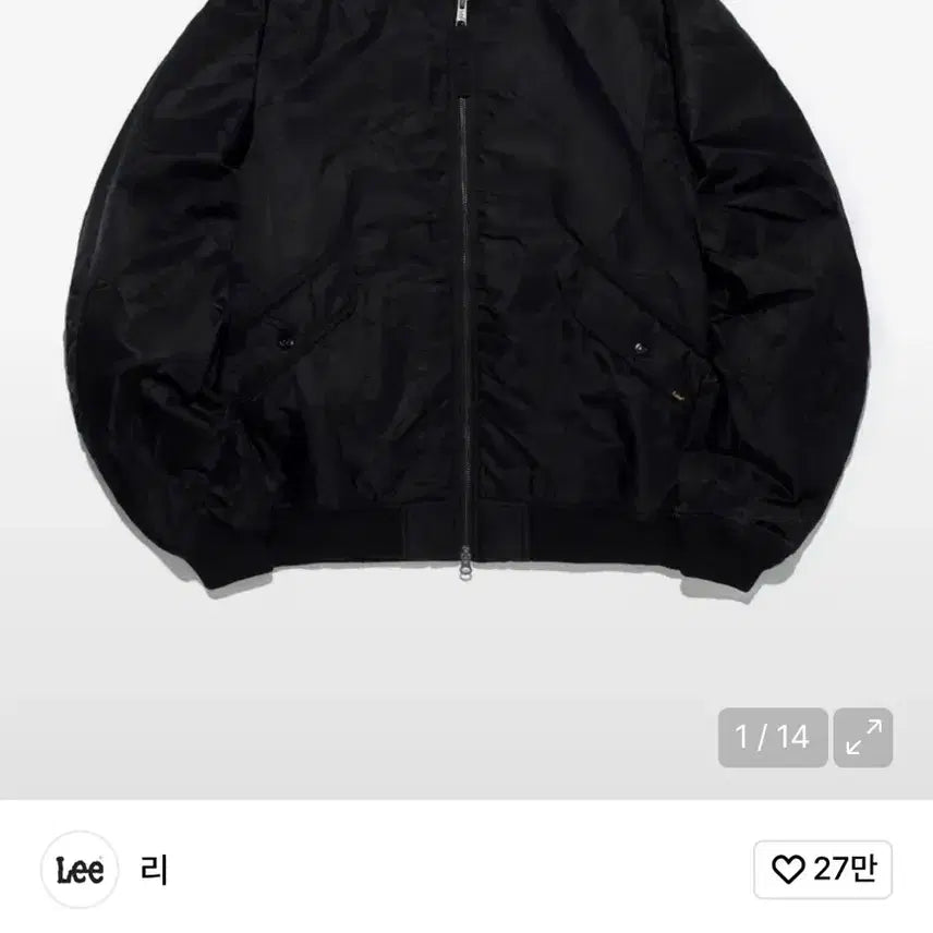 [BUNJANG] Lee MA-1 Jacket XL / Lee Ma-1 자켓 XL 새상품