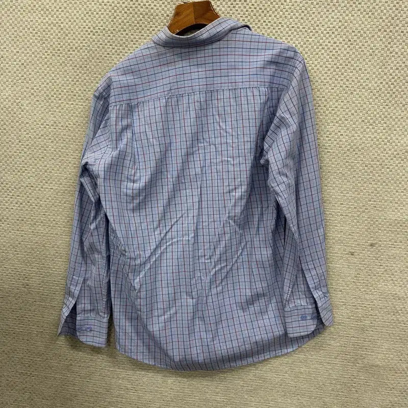 [BUNJANG] Daks Casual Embroidered Logo Long Sleeve Shirt / 닥스 캐주얼 자수로고 긴팔 셔츠 100 A07223