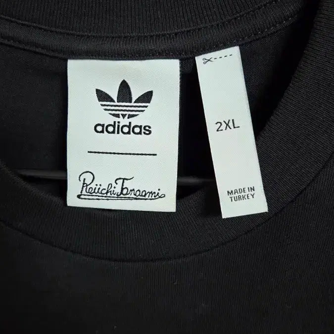 [BUNJANG] Adidas Black Printed T-shirt 2XL / 아디다스x 타나아미 케이이치 2XL