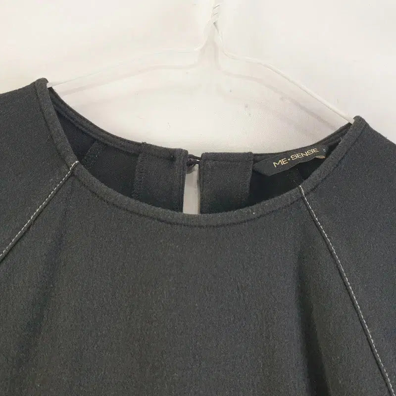 [SOLD OUT] 미센스 여성85-160 블랙 블라우스 M1714