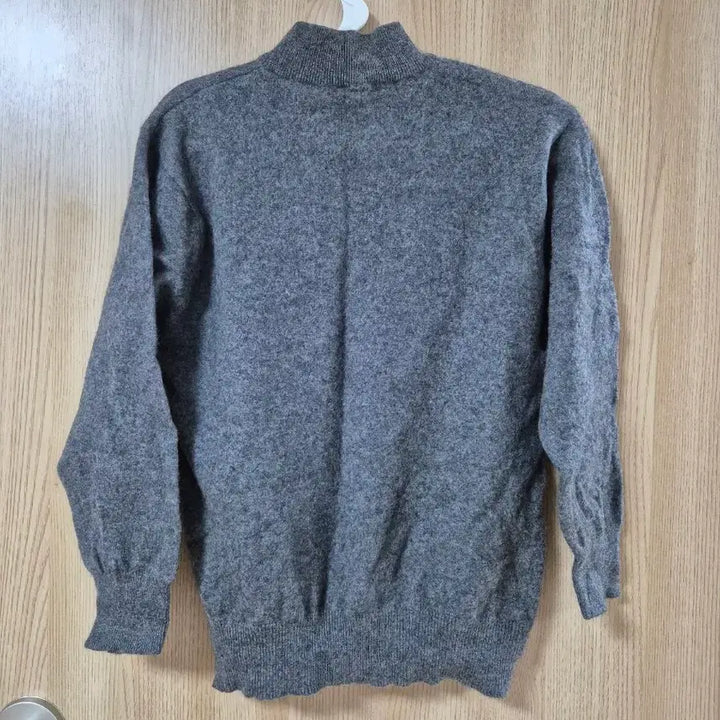 [BUNJANG] Cashmere Turtleneck Sweater - Gray / 회색 목폴라 캐시미어 니트 스웨터 M사이즈