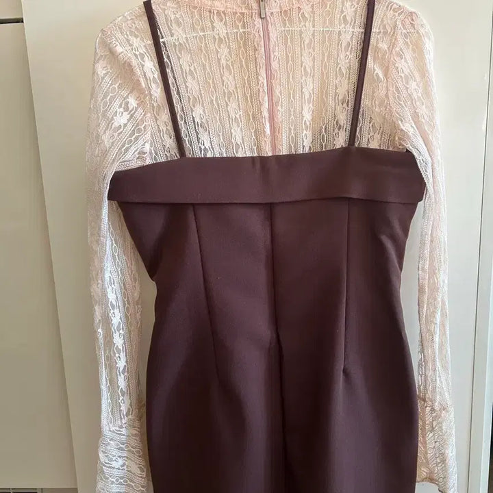 [BUNJANG] Layered Lace Dress / 원피스