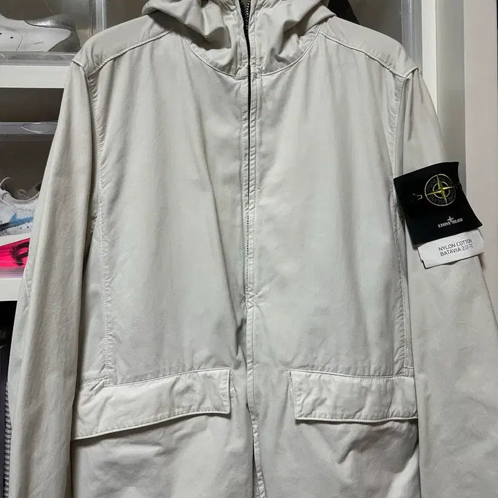 [BUNJANG] Stone Island Nylon Cotton Jacket / 스톤 아일랜드 나일론 코튼 자켓