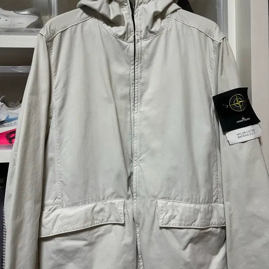 [BUNJANG] Stone Island Nylon Cotton Jacket / 스톤 아일랜드 나일론 코튼 자켓