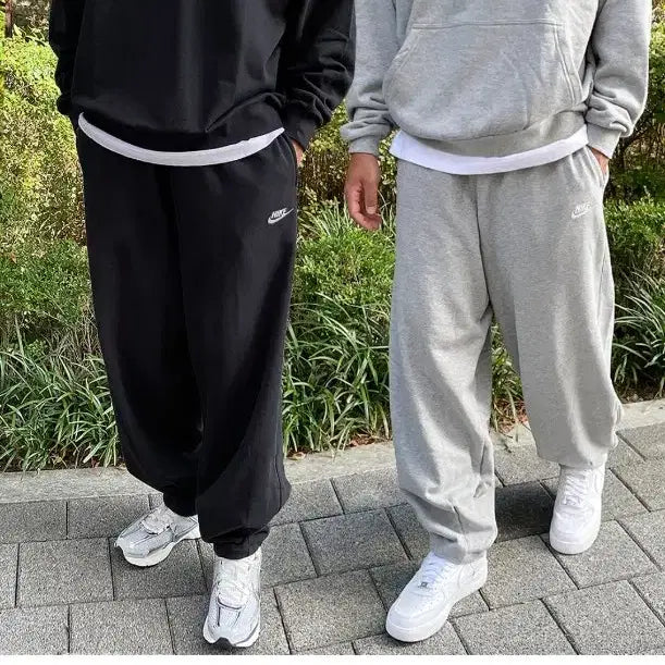 [BUNJANG] Nike Balloon Fit French Terry Training Pants / 나이키 벌룬핏/오버핏 트레이닝바지