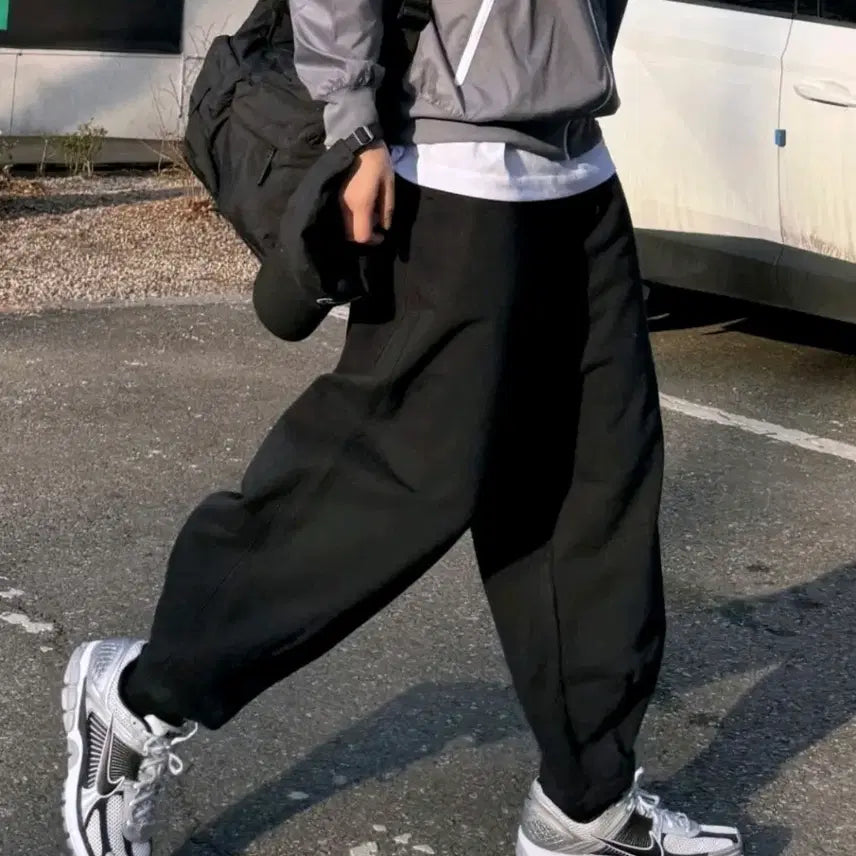 [BUNJANG] Nike Balloon Fit French Terry Training Pants / 나이키 벌룬핏/오버핏 트레이닝바지