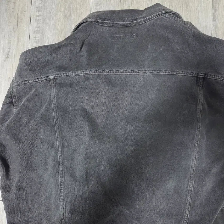 [BUNJANG] Uneven Black Denim Jacket / 어네이던 흑청자켓
