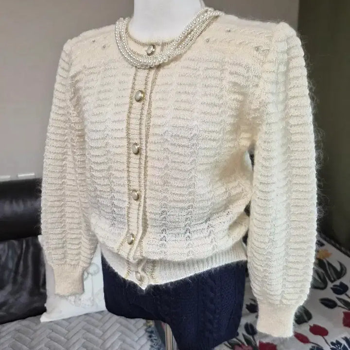 [BUNJANG] Knitting Detail Knit Jacket / [특가] 고퀄라인 니팅디테일  니트자켓
