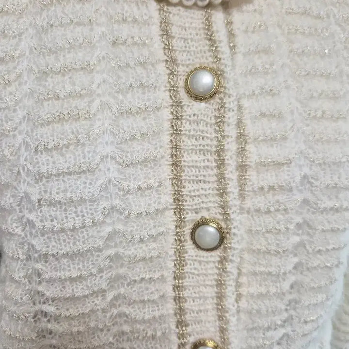 [BUNJANG] Knitting Detail Knit Jacket / [특가] 고퀄라인 니팅디테일  니트자켓