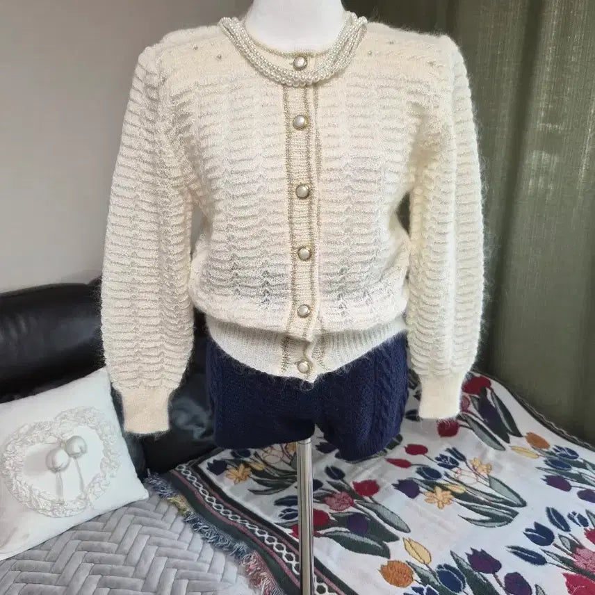 [BUNJANG] Knitting Detail Knit Jacket / [특가] 고퀄라인 니팅디테일  니트자켓