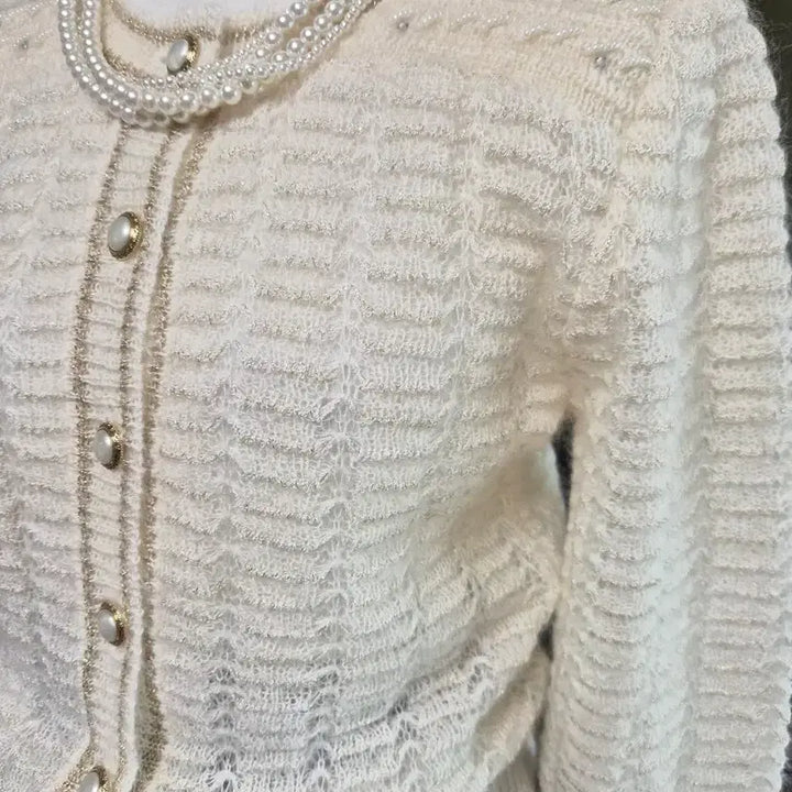 [BUNJANG] Knitting Detail Knit Jacket / [특가] 고퀄라인 니팅디테일  니트자켓