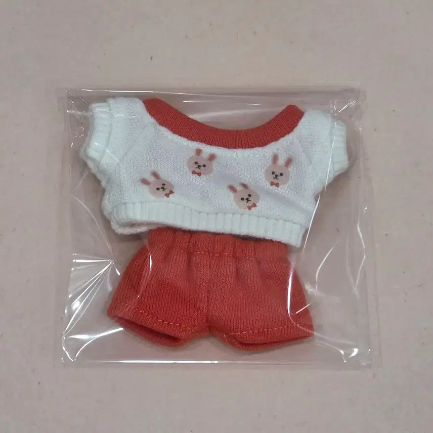 [BUNJANG] 10cm Doll Rabbit Outfit / 10cm 인형옷 토끼옷