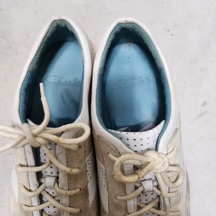 [BUNJANG] Clarks Leather Sneakers / 230 클락스  가죽 스니커즈