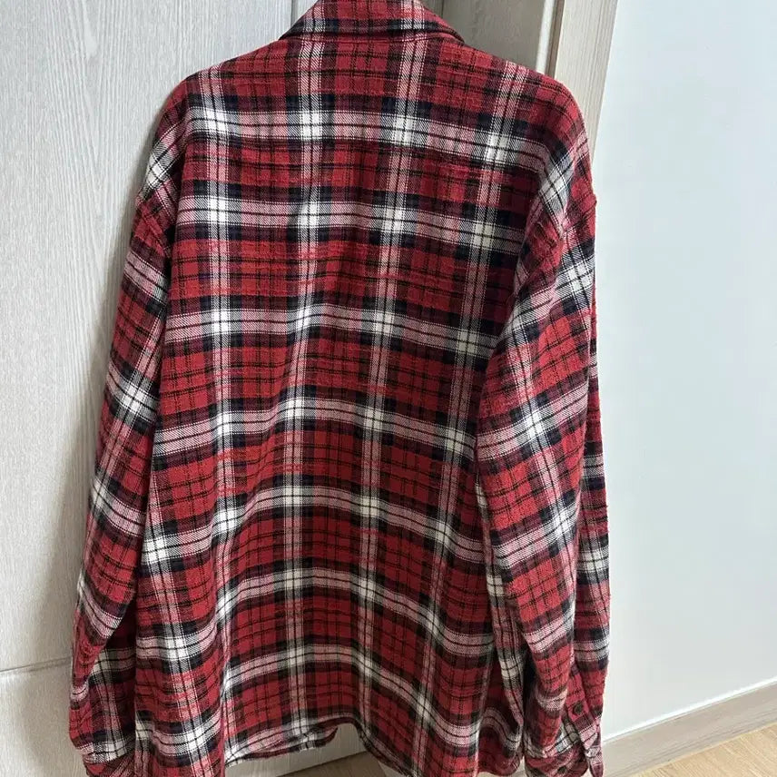 [BUNJANG] Blackout Checkered Shirt / 블랙아웃 체크셔츠
