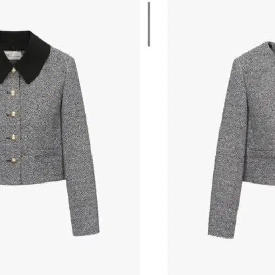 [BUNJANG] It MICHAA Wave Collar Jacket and Skirt Set / 잇미샤 웨이브카라 자켓+스커트 셋업