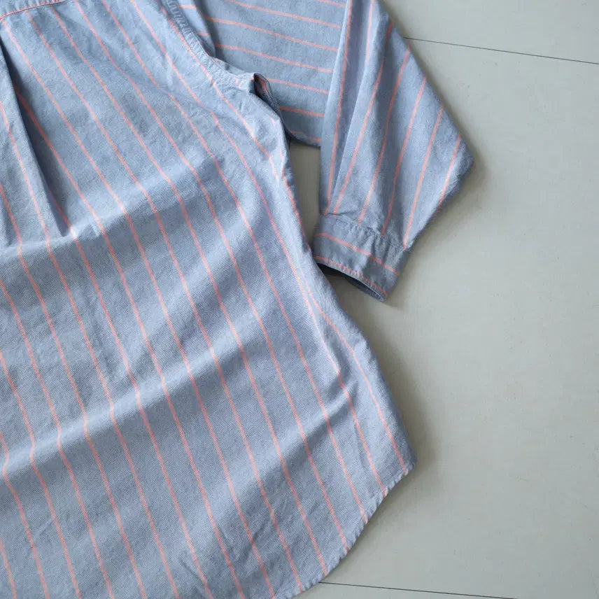 [SOLD OUT] 90s 빈티지 노티카 J-CLASS 스트라이프 옥스포드 셔츠 M