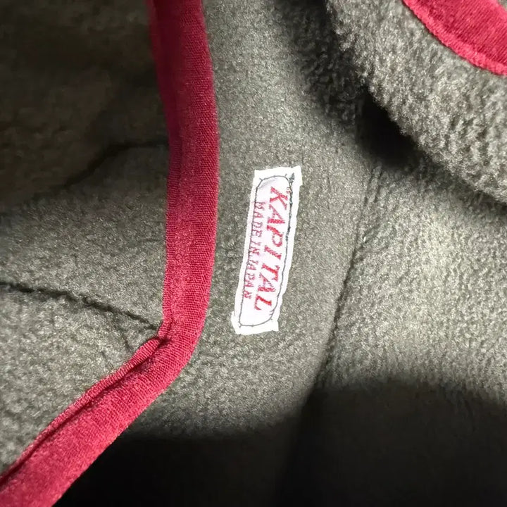 [BUNJANG] Capital Anorak Fleece Olive Jacket / 캐피탈 아노락 플리스 올리브 3사이즈