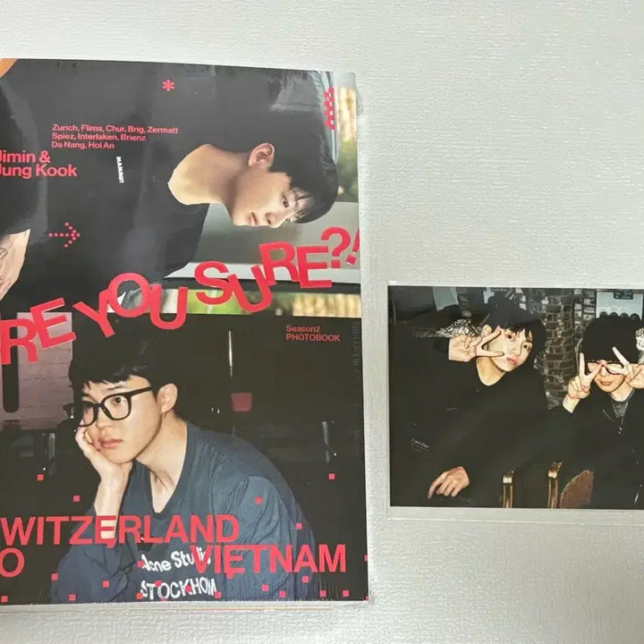 [SOLD OUT] BTS 방탄소년단 이게맞아2 정국 지민 포토북 Are you sure 2
