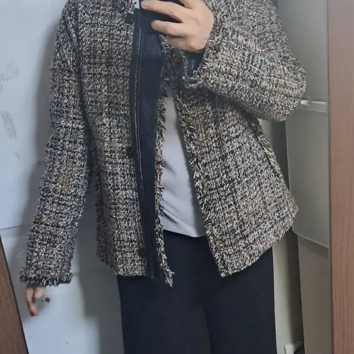 [BUNJANG] MOGG Tweed Jacket / 모그 MOGG 트위드 자켓 55~66