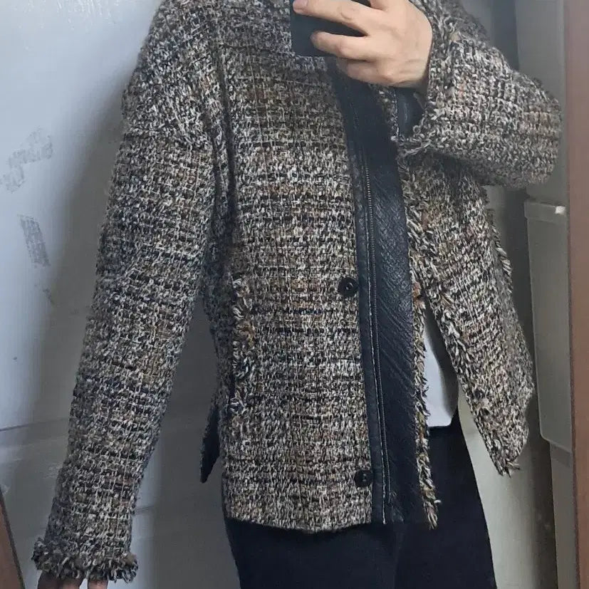 [BUNJANG] MOGG Tweed Jacket / 모그 MOGG 트위드 자켓 55~66