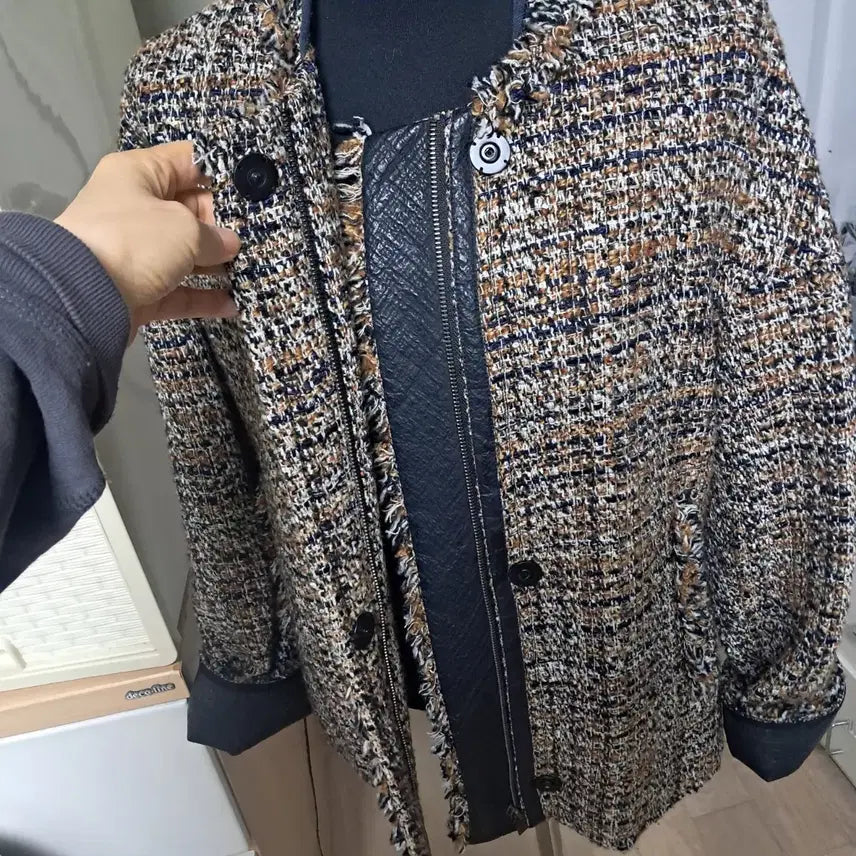 [BUNJANG] MOGG Tweed Jacket / 모그 MOGG 트위드 자켓 55~66