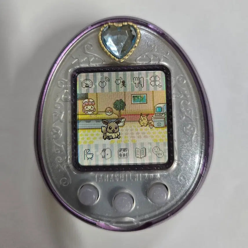 [BUNJANG] Tamagotchi 4U+ Poplle Anniversary Pearl Purple / [통신폰증정]다마고치 4U+ 포플 애니버서리 펄 퍼플 판매.