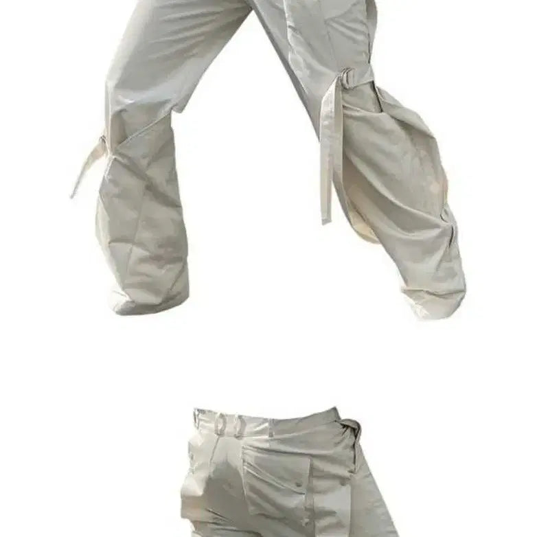 [BUNJANG] AOP Triple Layered Trouser V2 Cream / 에이옵 Triple layered trouser V2_Cream