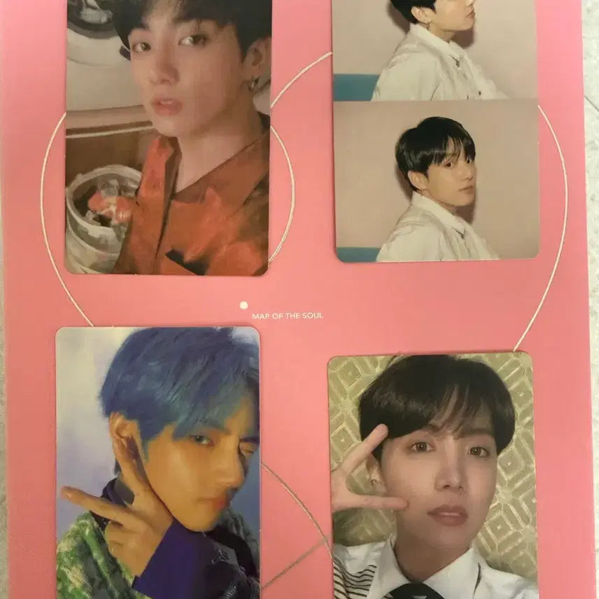 [BUNJANG] BTS Persona Album Bundle Set (Photocard Included) / 방탄소년간 페르소나 앨범 4종 일괄(구성품 포카 포함