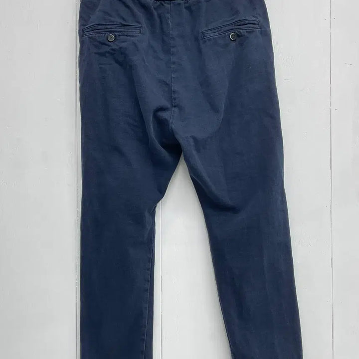 [BUNJANG] Barena Venezia Cotton Banding Pants - Navy / 바레나 베네치아 코튼 밴딩 팬츠 네이비