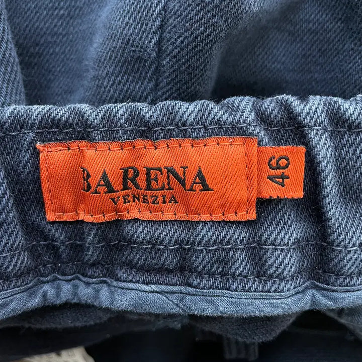 [BUNJANG] Barena Venezia Cotton Banding Pants - Navy / 바레나 베네치아 코튼 밴딩 팬츠 네이비