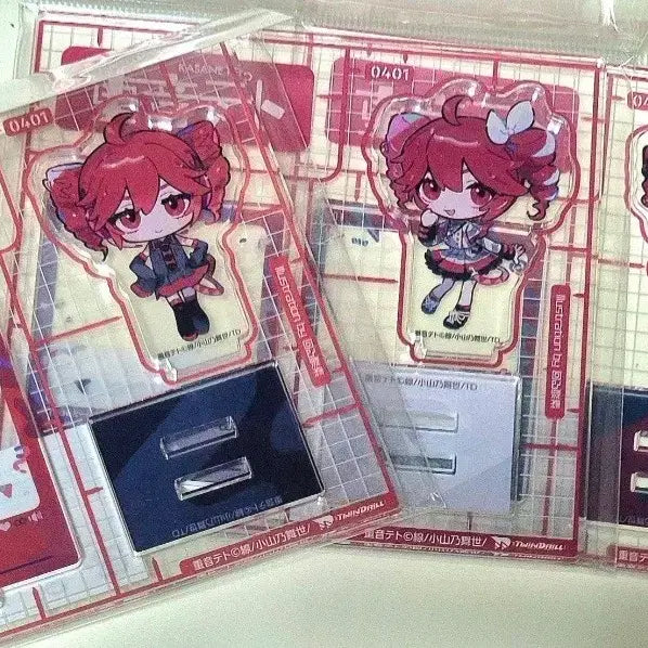 [BUNJANG] Kasane Teto Acrylic Stand Bundle Set / 카사네 테토 popup 아크릴 스탠드 일괄