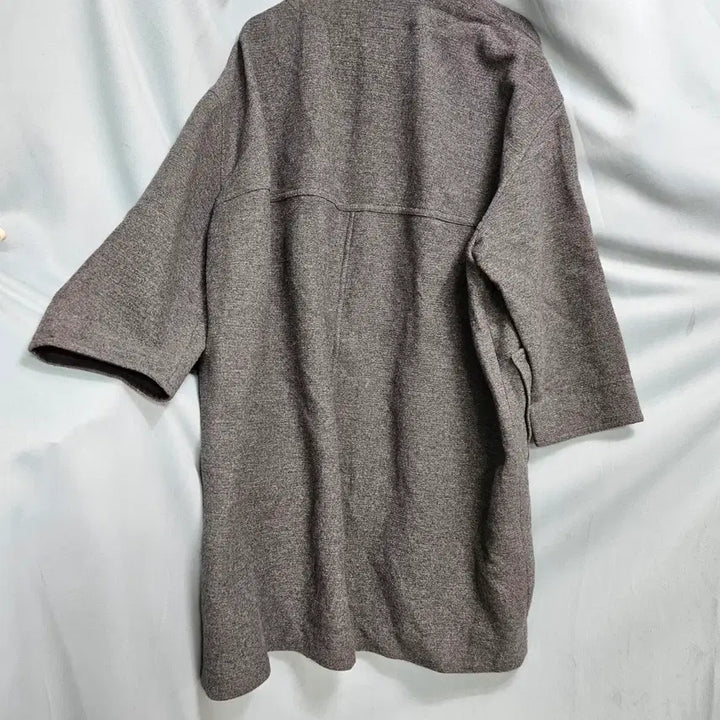 [BUNJANG] System Open Collar Coat / 한섬 시스템 노카라 오픈 코트FREE