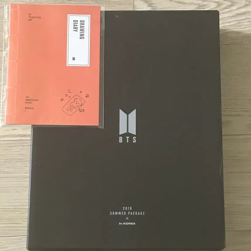 [BUNJANG] BTS V 2019 Summer Package DVD + Drawing Diary / (풀박) 방탄소년단 BTS 2019 썸머패키지 DVD, 뷔 드로잉다이어리