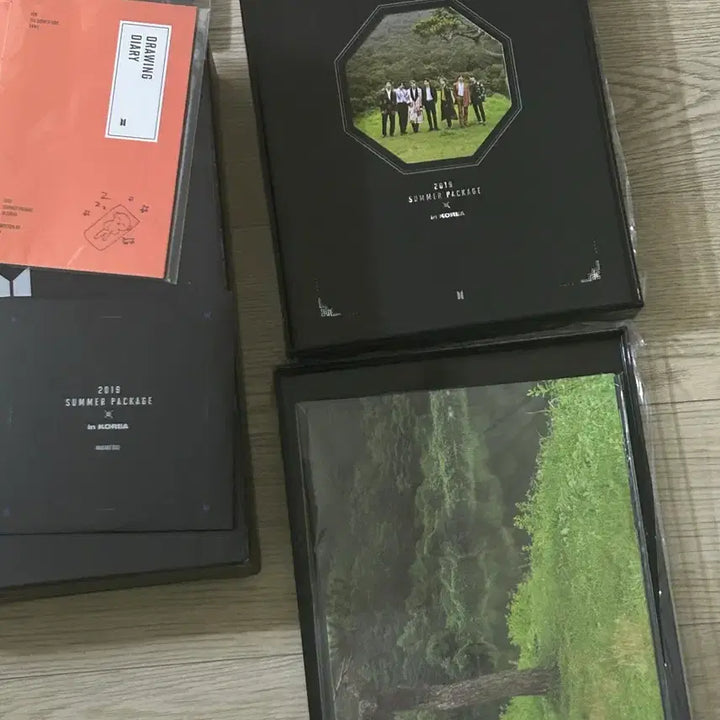 [BUNJANG] BTS V 2019 Summer Package DVD + Drawing Diary / (풀박) 방탄소년단 BTS 2019 썸머패키지 DVD, 뷔 드로잉다이어리