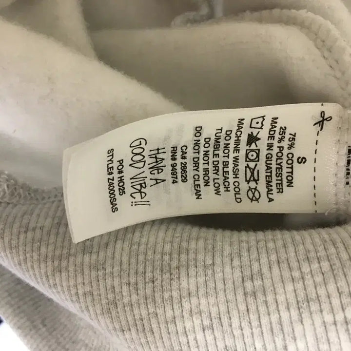 [BUNJANG] Stussy Melange Fleece Hoodie / 스투시 기모 멜란지 후드티