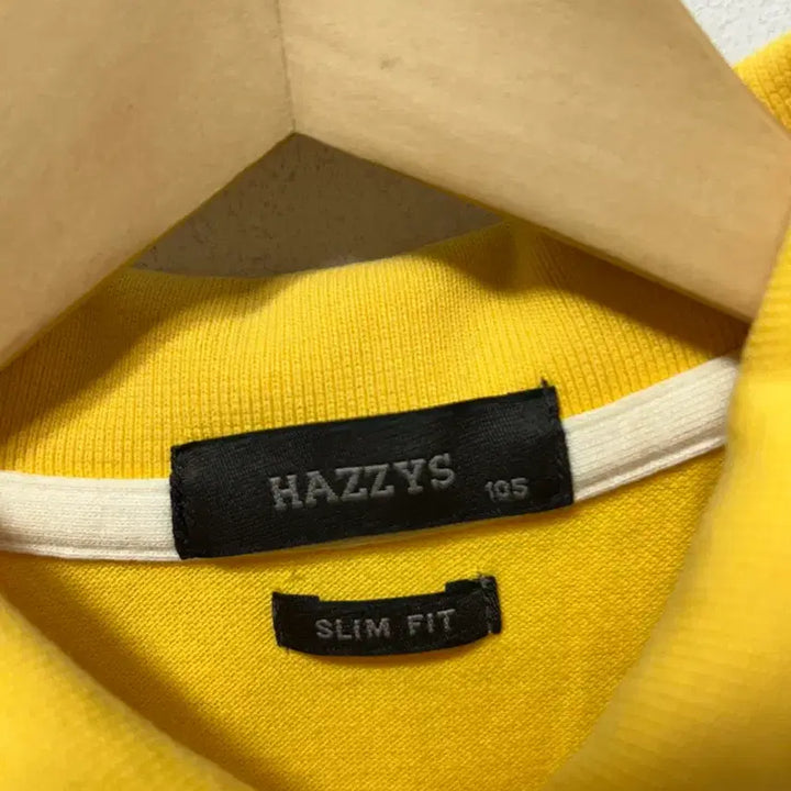 [BUNJANG] Hazzys Yellow Polo T-Shirt XL / 헤지스 옐로우 반팔 폴로 티셔츠 XL