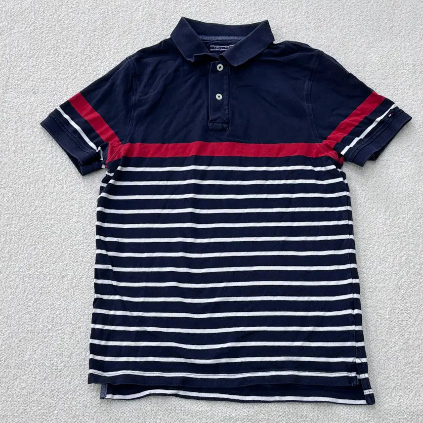 [BUNJANG] Tommy Hilfiger Slim Fit Short Sleeve T-Shirt / S 타미힐피거 슬림핏 반팔 티셔츠 0304E
