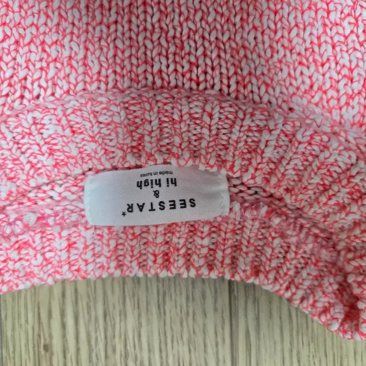 [BUNJANG] J.Style Pink Short Sleeve Knit Top / 제이스타일 핑크 반팔 니트