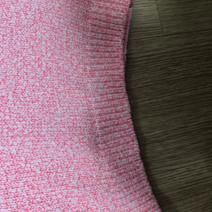 [BUNJANG] J.Style Pink Short Sleeve Knit Top / 제이스타일 핑크 반팔 니트
