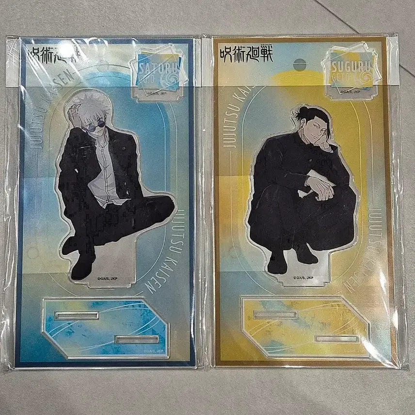 [BUNJANG] Jujutsu Kaisen Gojo &amp; Geto Loft Plaza Acrylic Stand Bundle (Sealed) / 미개봉 고죠 게토 로프트 플라자 아크릴 스탠드 일괄_주술회전