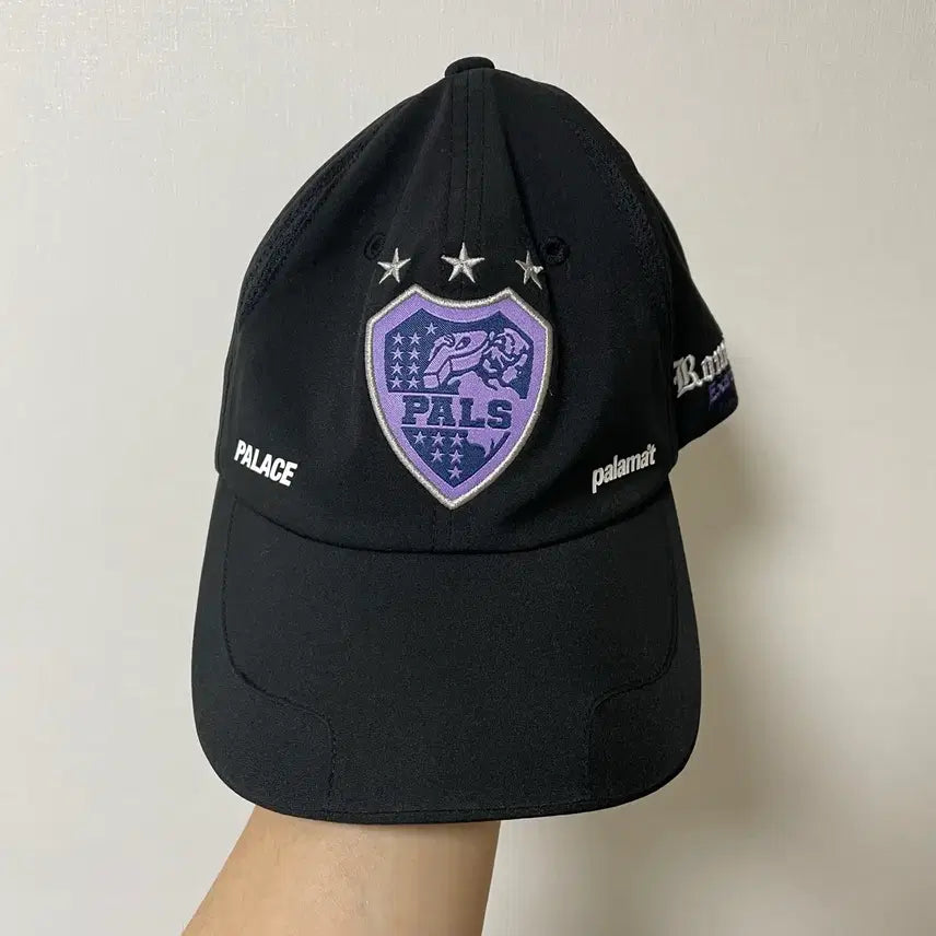 [SOLD OUT] 팔라스 팔라맷 6패널 볼캡 블랙