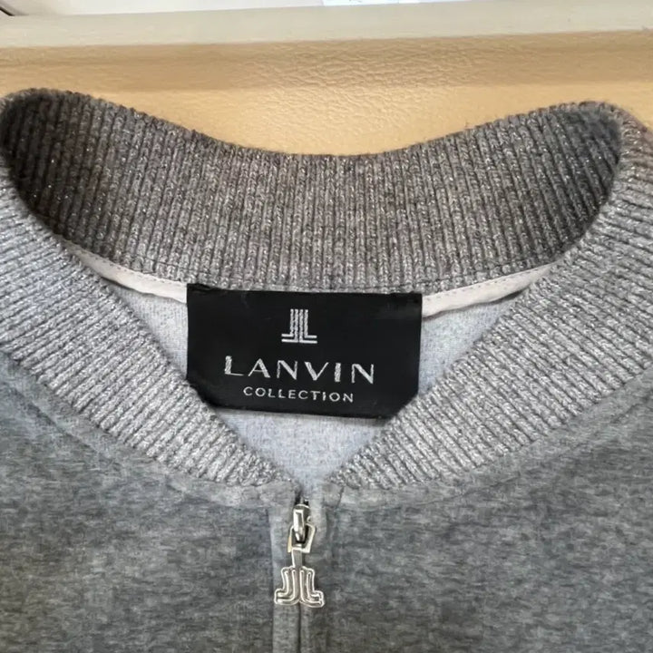 [BUNJANG] LANVIN COLLECTION Velvet Zip-Up Jumper / 한섬 랑방컬렉션 LANVIN COLLECTION 벨벳 집업 점퍼 82 (