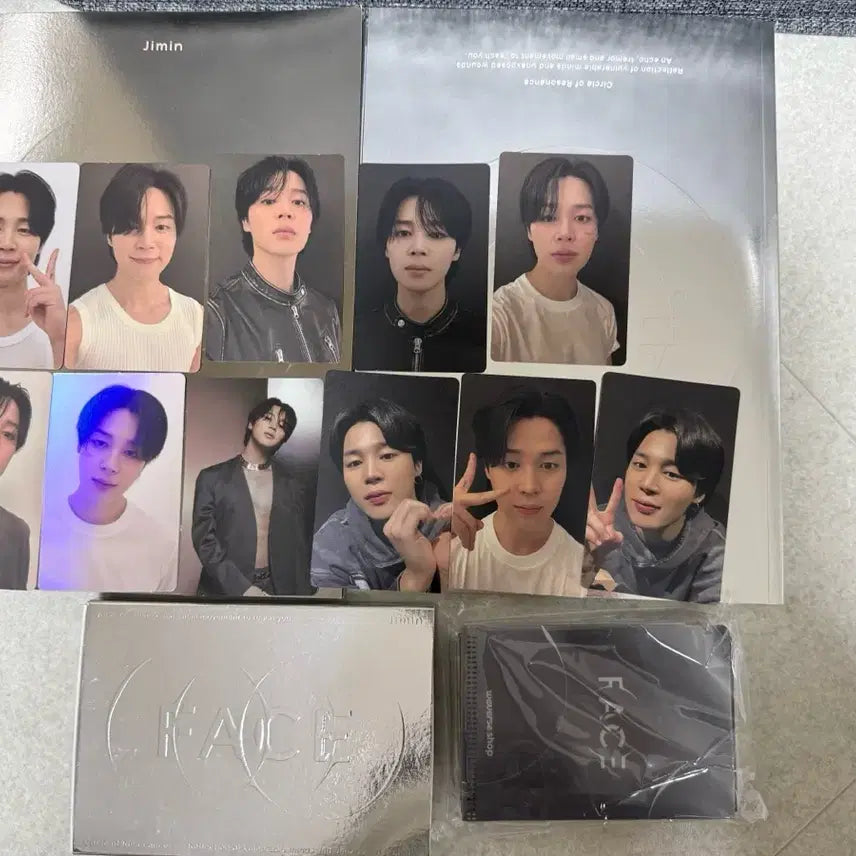 [BUNJANG] BTS Jimin FACE Album Bundle Set / (풀셋)방탄소년단 지민 FACE 앨범 일괄 (포카+위버스 앨범)