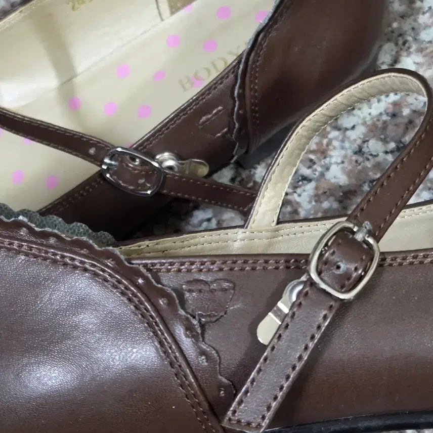 [BUNJANG] Bodyline Lolita Brown Shoes / 바디라인 로리타 구두 갈색