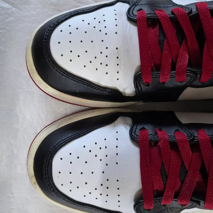 [BUNJANG] Nike Air Jordan 1 Mid Retro White Gym Red Sneakers / [285] 나이키 에어조던1 미드 레트로 화이트짐레드ㅡ단종매물
