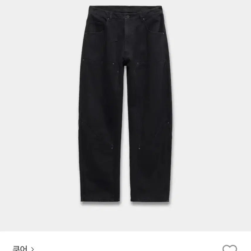 [SOLD OUT] 쿠어 더블니 데님 워크 팬츠 L