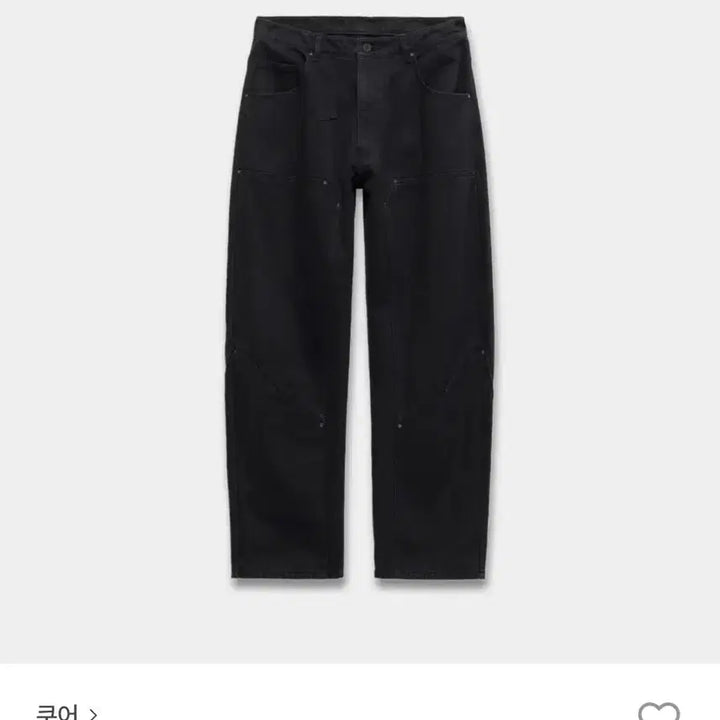 [SOLD OUT] 쿠어 더블니 데님 워크 팬츠 L